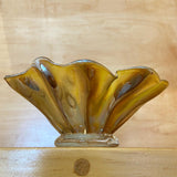 Candy Dish: Gold Fluted