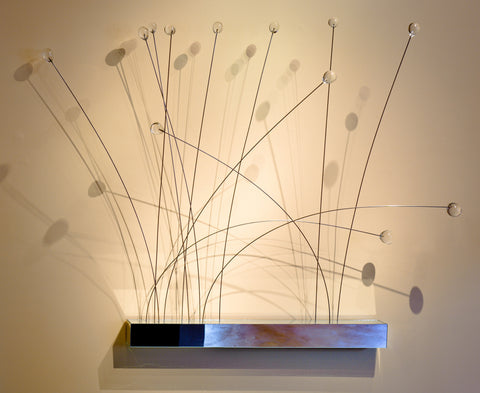 Mirrored wall box, mounted